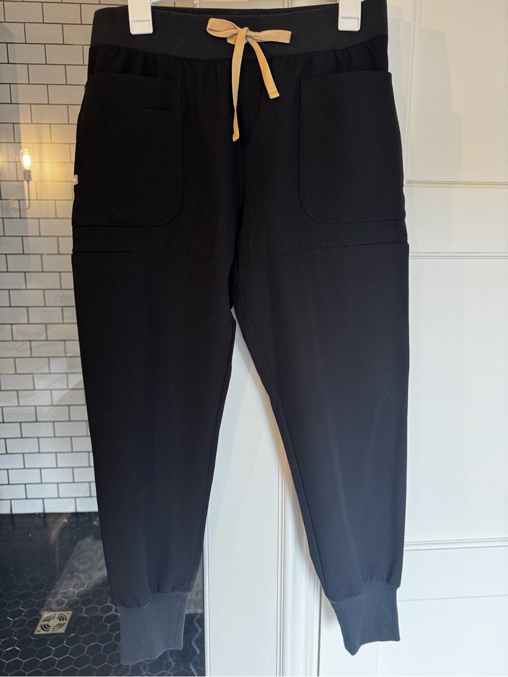Figs joggers, black, Small Petite